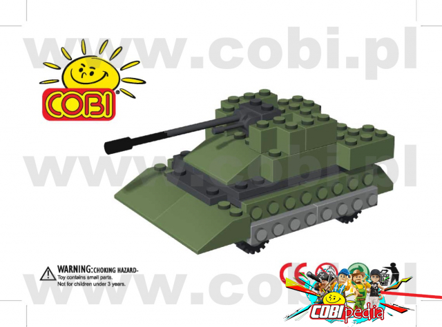 Cobi 3249 Small Tank